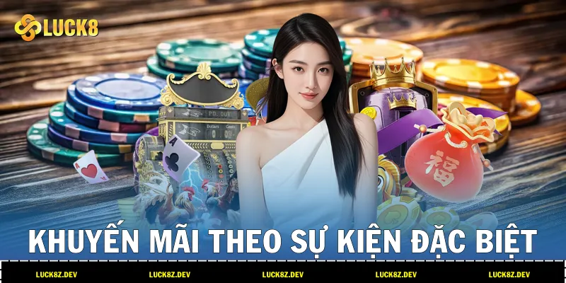 Khuyến mãi theo sự kiện đặc biệt