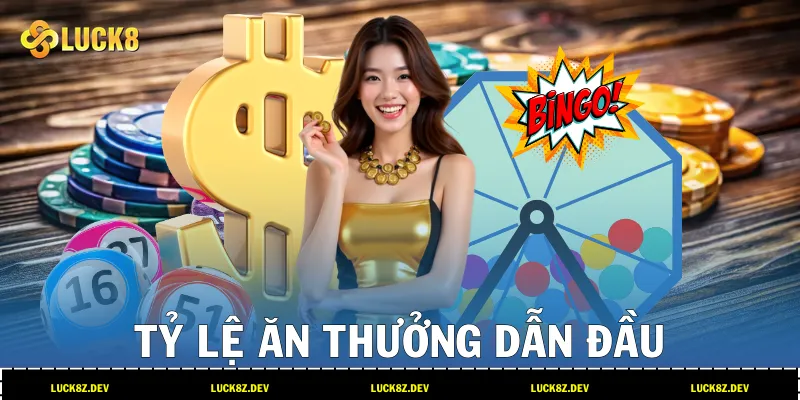 Tỷ lệ ăn thưởng dẫn đầu